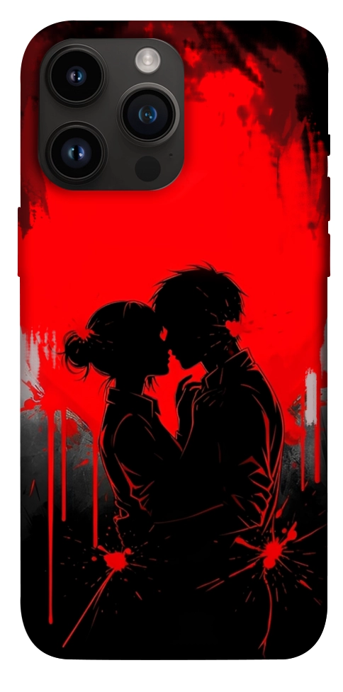 Чехол Silhouette couple для iPhone 14 Pro Max