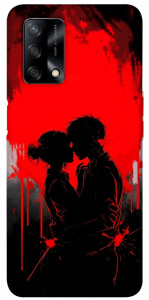 Чехол Silhouette couple для Oppo F19