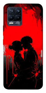 Чехол Silhouette couple для Realme 8
