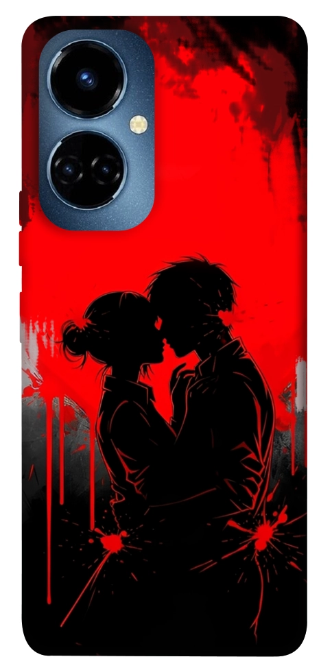 Чехол Silhouette couple для TECNO Camon 19 (CI6n)