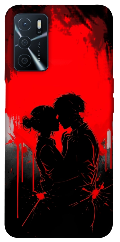 Чехол Silhouette couple для Oppo A54s
