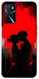 Чохол Silhouette couple для Oppo A54s