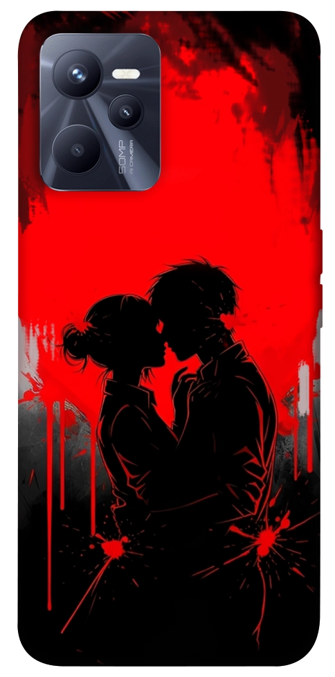 Чохол Silhouette couple для Realme C35