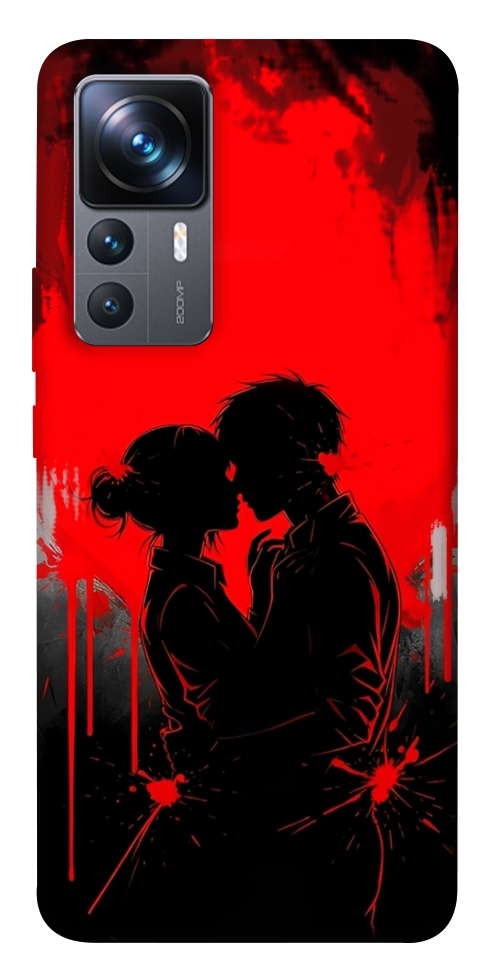 Чехол Silhouette couple для Xiaomi 12T