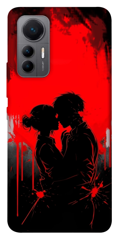 Чехол Silhouette couple для Xiaomi 12 Lite