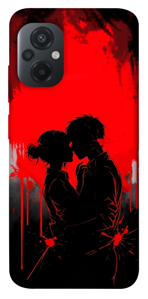 Чехол Silhouette couple для Xiaomi Poco M5