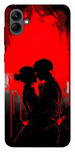 Чехол Silhouette couple для Galaxy A04