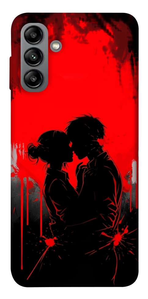 Чехол Silhouette couple для Galaxy A04s
