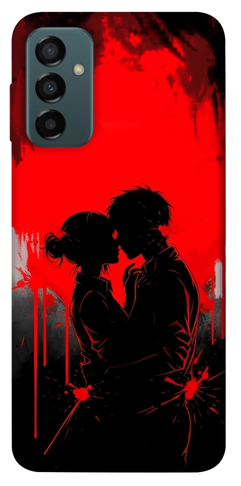 Чехол Silhouette couple для Galaxy M23 5G