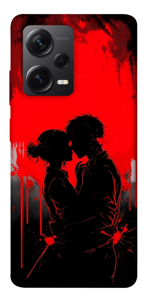 Чехол Silhouette couple для Xiaomi Redmi Note 12 Pro+