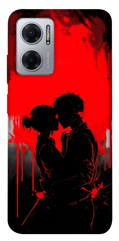 Чехол Silhouette couple для Xiaomi Redmi Note 11E