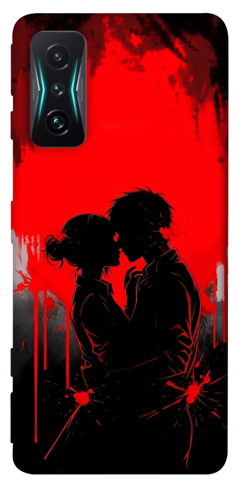 Чехол Silhouette couple для Xiaomi Redmi K50 Gaming