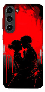Чехол Silhouette couple для Galaxy S23