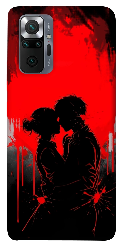 Чохол Silhouette couple для Xiaomi Redmi Note 10 Pro Max