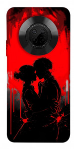 Чохол Silhouette couple для Huawei Y9a