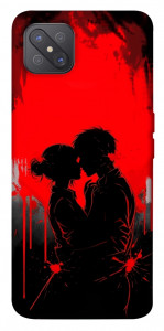 Чехол Silhouette couple для Oppo A92s