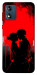 Чохол Silhouette couple для Motorola Moto E13