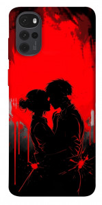 Чохол Silhouette couple для Motorola Moto G22