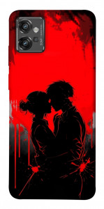 Чохол Silhouette couple для Motorola Moto G32