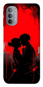 Чохол Silhouette couple для Motorola Moto G31