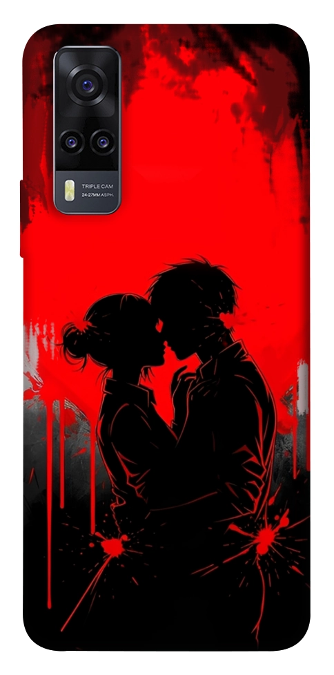 Чехол Silhouette couple для Vivo Y31
