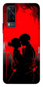 Чехол Silhouette couple для Vivo Y31