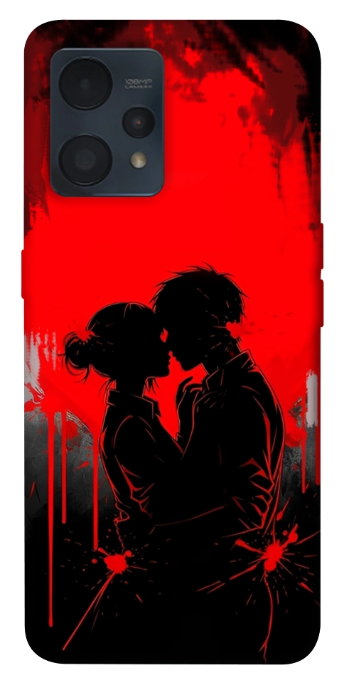 Чехол Silhouette couple для Realme 9 Pro+