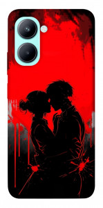 Чехол Silhouette couple для Realme C33