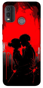 Чохол Silhouette couple для Nokia G11 Plus