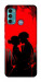 Чехол Silhouette couple для Motorola Moto G60