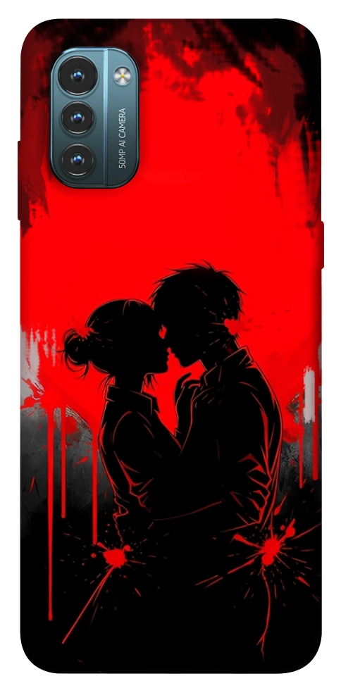 Чехол Silhouette couple для Nokia G21