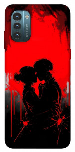 Чехол Silhouette couple для Nokia G21