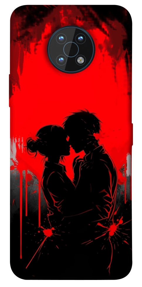 Чехол Silhouette couple для Nokia G50