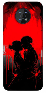 Чохол Silhouette couple для Nokia G50