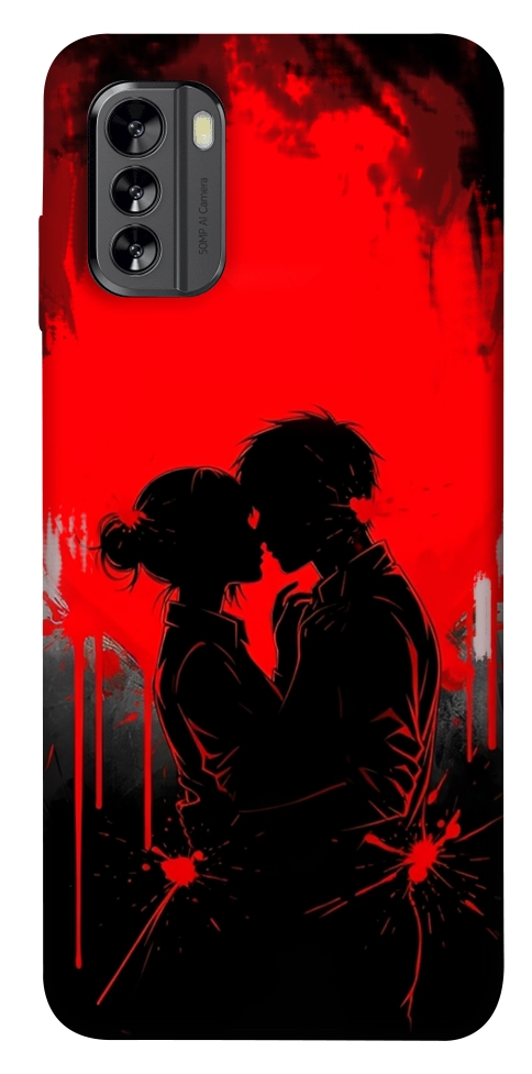 Чехол Silhouette couple для Nokia G60