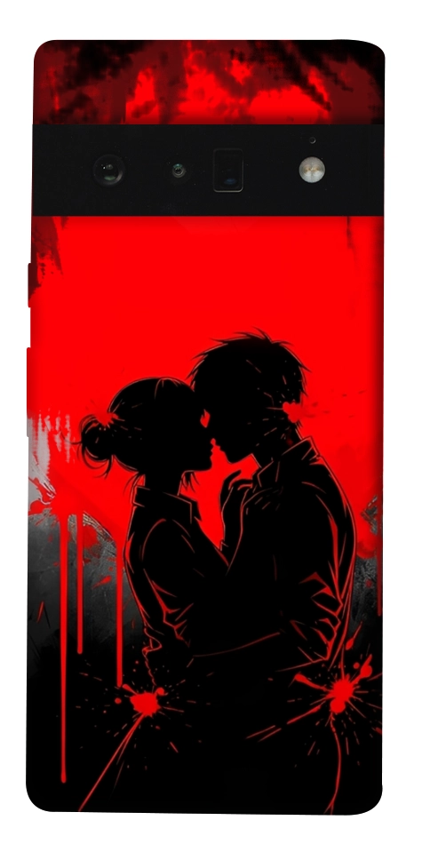 Чохол Silhouette couple для Google Pixel 6 Pro