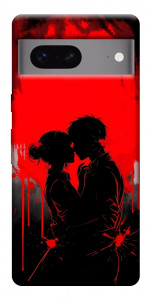 Чехол Silhouette couple для Google Pixel 7