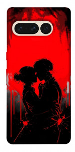 Чехол Silhouette couple для Google Pixel 7 Pro