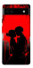 Чехол Silhouette couple для Google Pixel 6A
