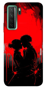 Чехол Silhouette couple для Huawei nova 7 SE