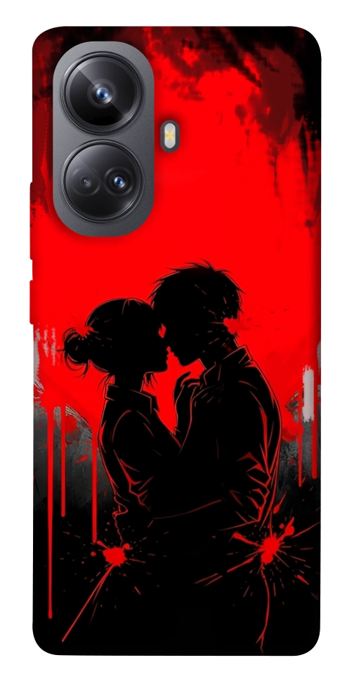 Чохол Silhouette couple для Realme 10 Pro+
