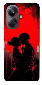 Чехол Silhouette couple для Realme 10 Pro+