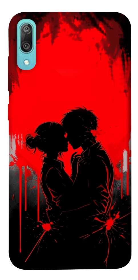 Чехол Silhouette couple для Huawei Y6 Pro (2019)