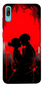 Чехол Silhouette couple для Huawei Y6 Pro (2019)
