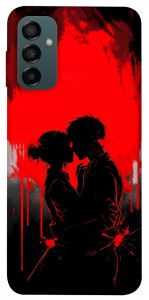 Чехол Silhouette couple для Galaxy M14 5G