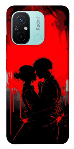 Чохол Silhouette couple для Xiaomi Redmi 12C