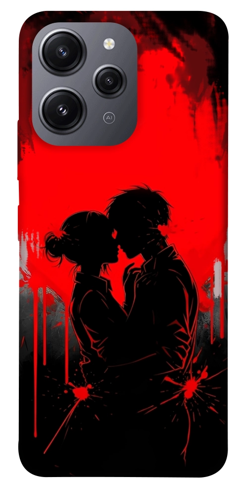 Чехол Silhouette couple для Xiaomi Redmi 12