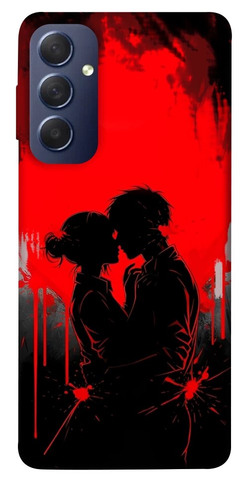 Чехол Silhouette couple для Galaxy M54 5G