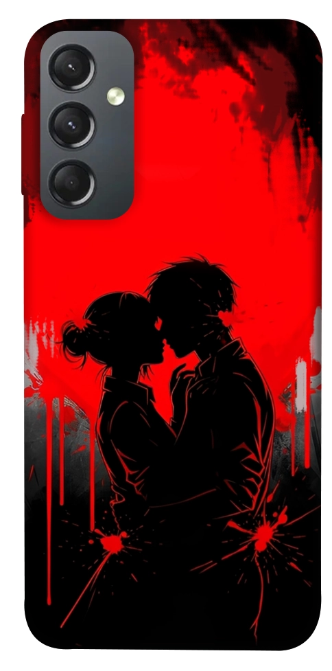 Чехол Silhouette couple для Galaxy A24 4G