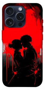 Чохол Silhouette couple для iPhone 15 Pro